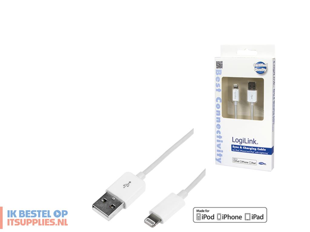 3104835-logilink_1m-_lightning_-_usb_wit