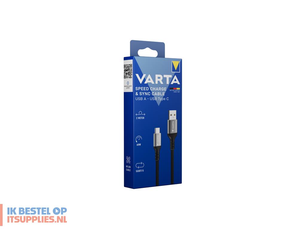 3125022-varta_57935_usb-kabel_2_m_usb_a_usb_c_5_gbits_60_w_zwart-_grijs