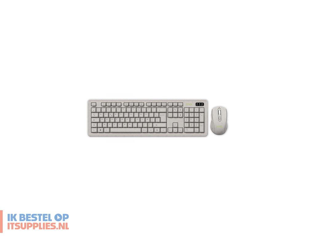 4551763-mcl_mp3b99aack2012biw_toetsenbord_inclusief_muis_universeel_rf_draadloos_azerty_frans_beige