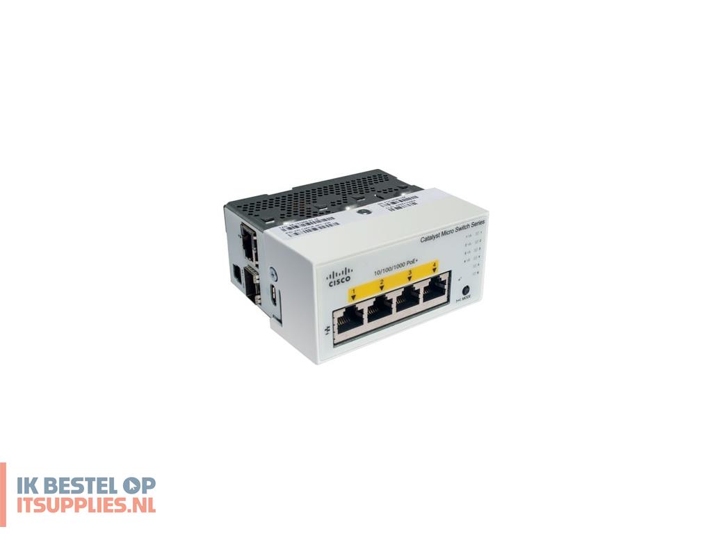 4529107-cisco_cmicr-4ps_netwerk-switch_managed_l2_gigabit_ethernet_101001000_power_over_ethernet_poe_grijs
