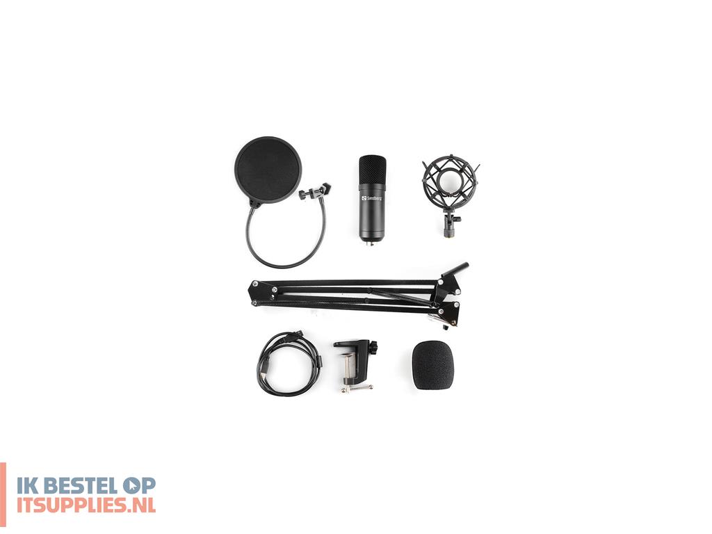 3226733-sandberg_126-07_microfoon_zwart_microfoon_voor_studios