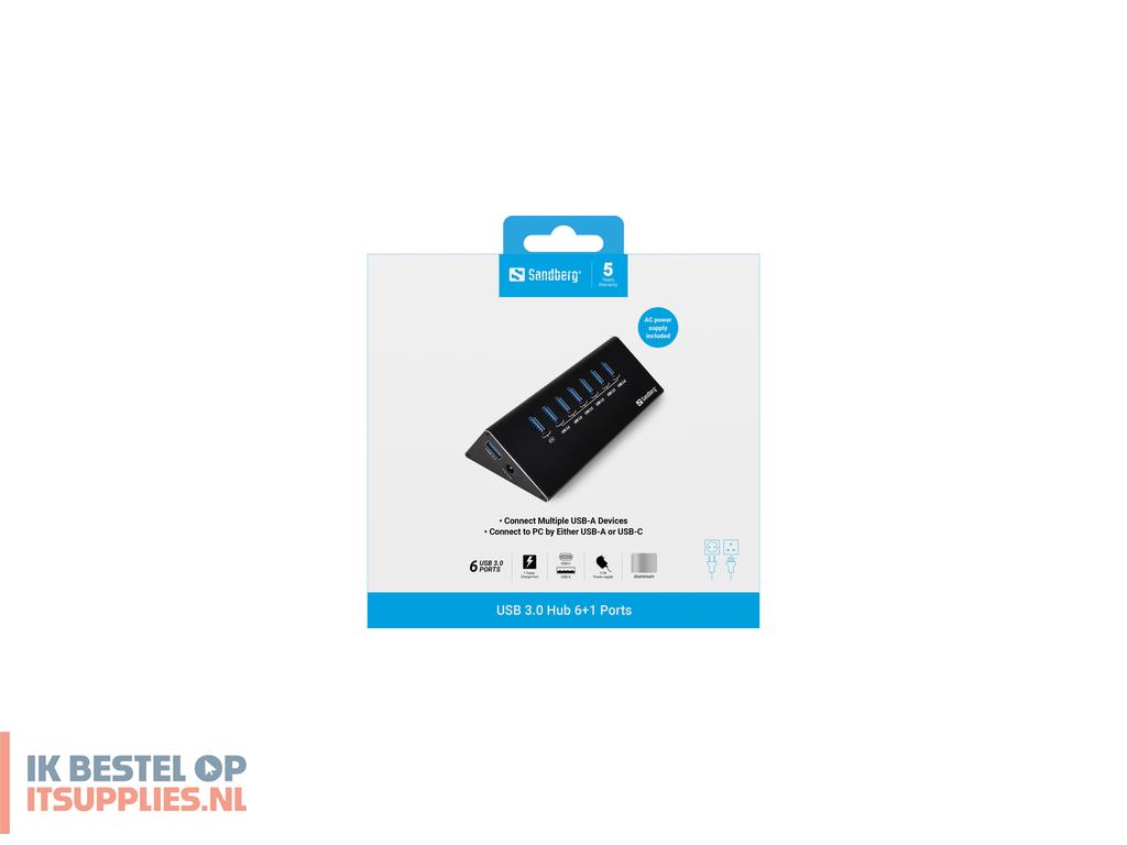 2026062-sandberg_133-82_interface_hub_usb_32_gen_1_31_gen_1_micro-b_5000_mbits_zwart