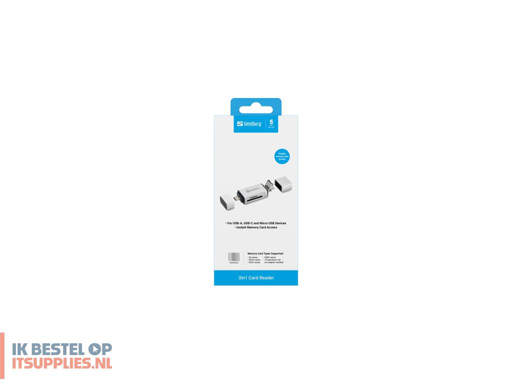 4723569-sandberg_136-28_geheugenkaartlezer_zilver