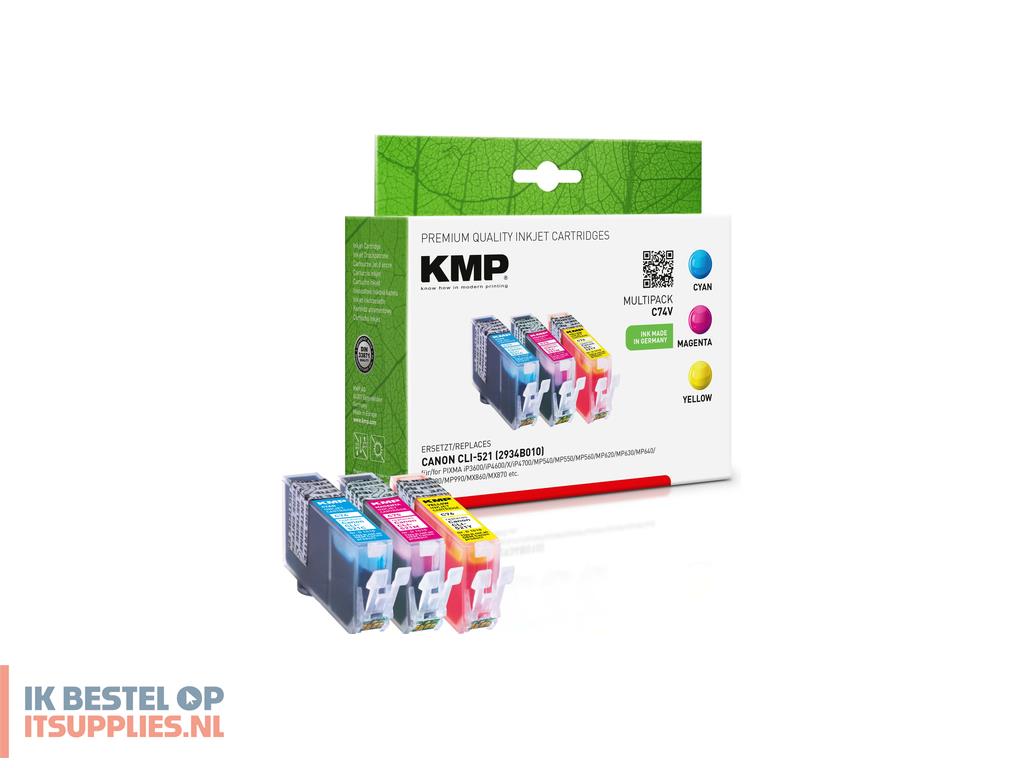 4514318-kmp_c74v_inktcartridge_3_stuks_cyaan-_magenta-_geel