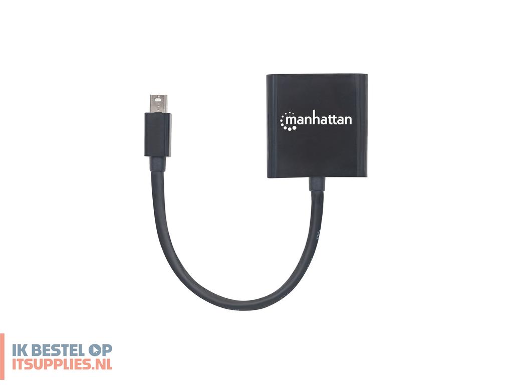 0251965-manhattan_152549_video_kabel_adapter_0-195_m_mini_displayport_dvi-i_zwart