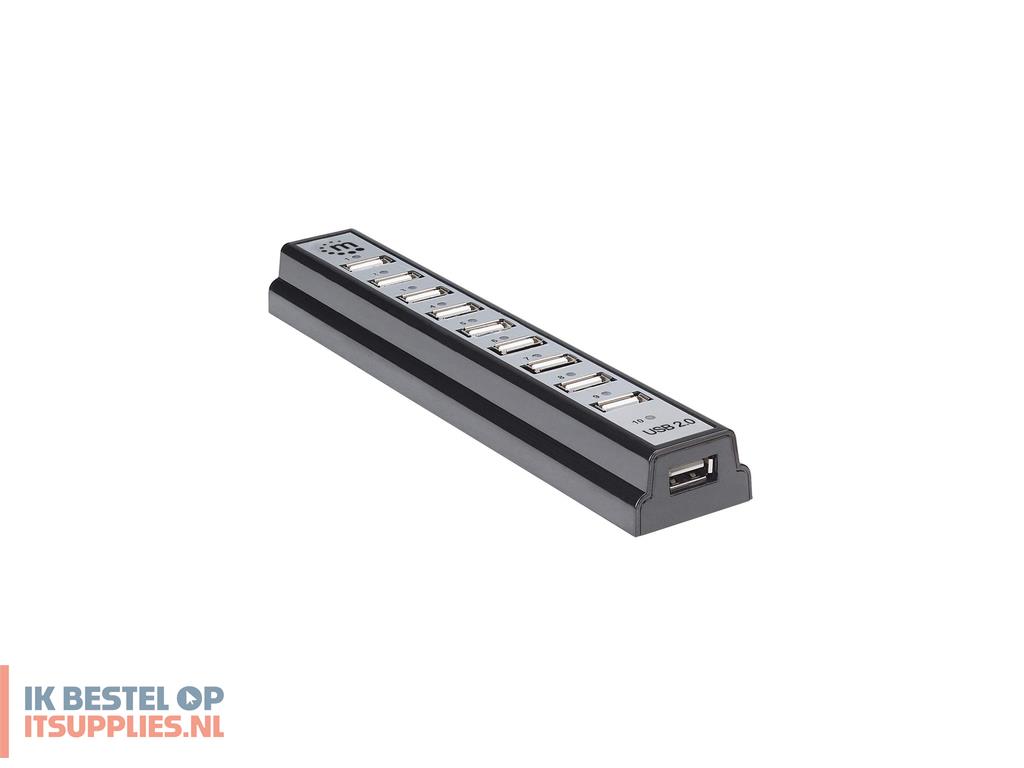 3158766-manhattan_161572_interface_hub_usb_20_480_mbits_zwart-_zilver