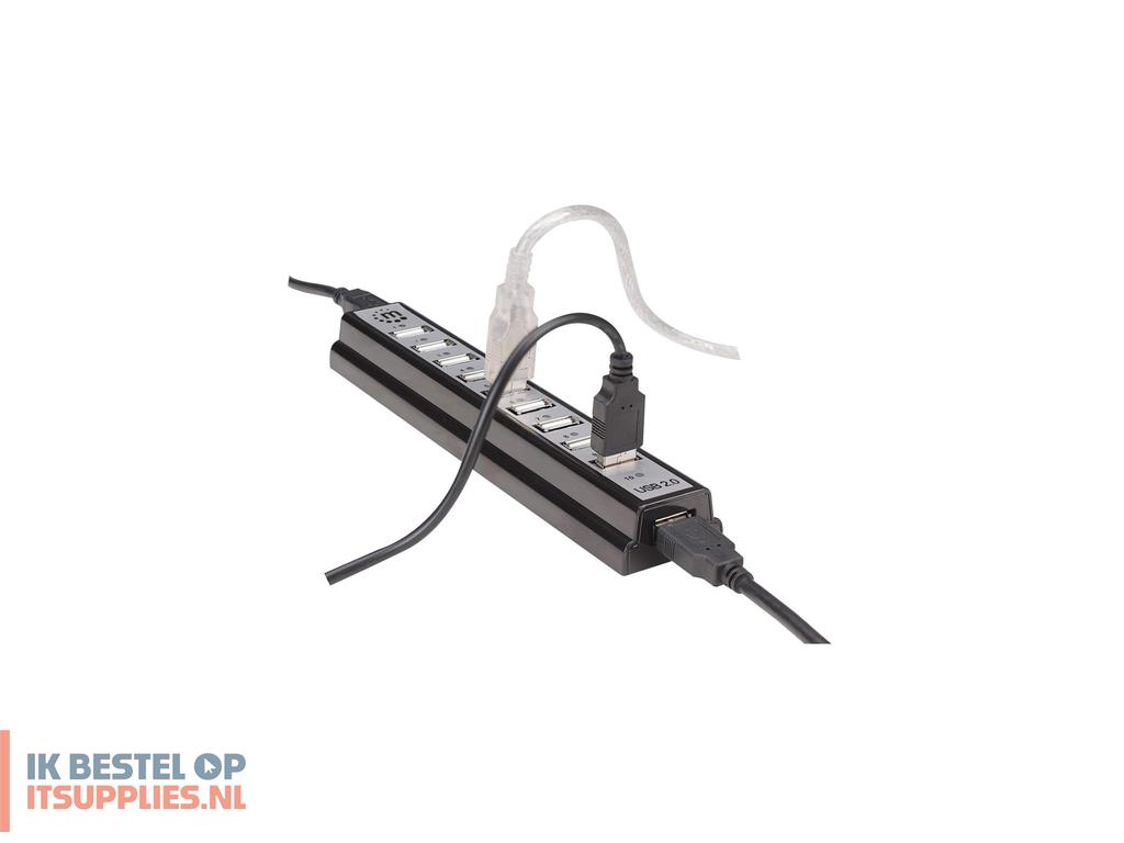 3206831-manhattan_161572_interface_hub_usb_20_480_mbits_zwart-_zilver