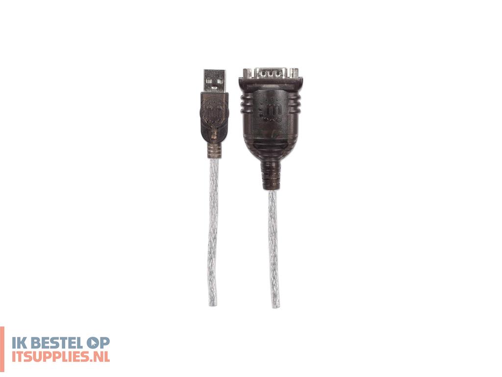 1545114-manhattan_205153_seriele_kabel_zwart-_transparant_0-45_m_usb_a_serialcomrs232db9