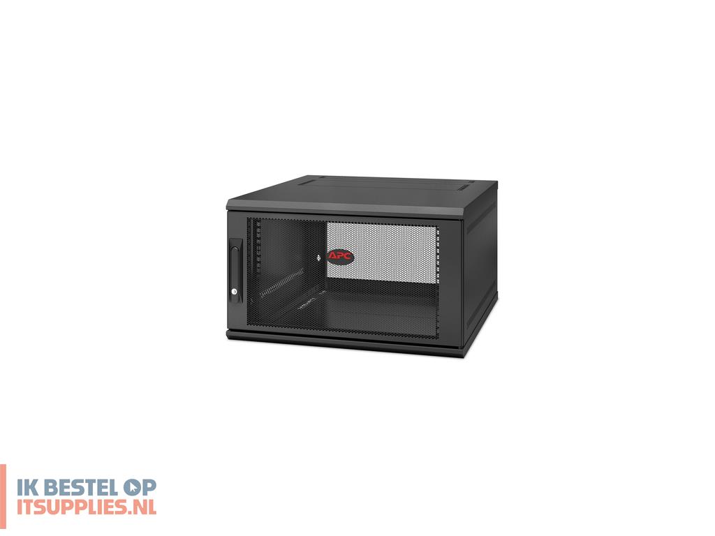0131553-apc_netshelter_wx_6u_single_hinged_wall-mount_enclosure_600mm_deep_wandrek_zwart