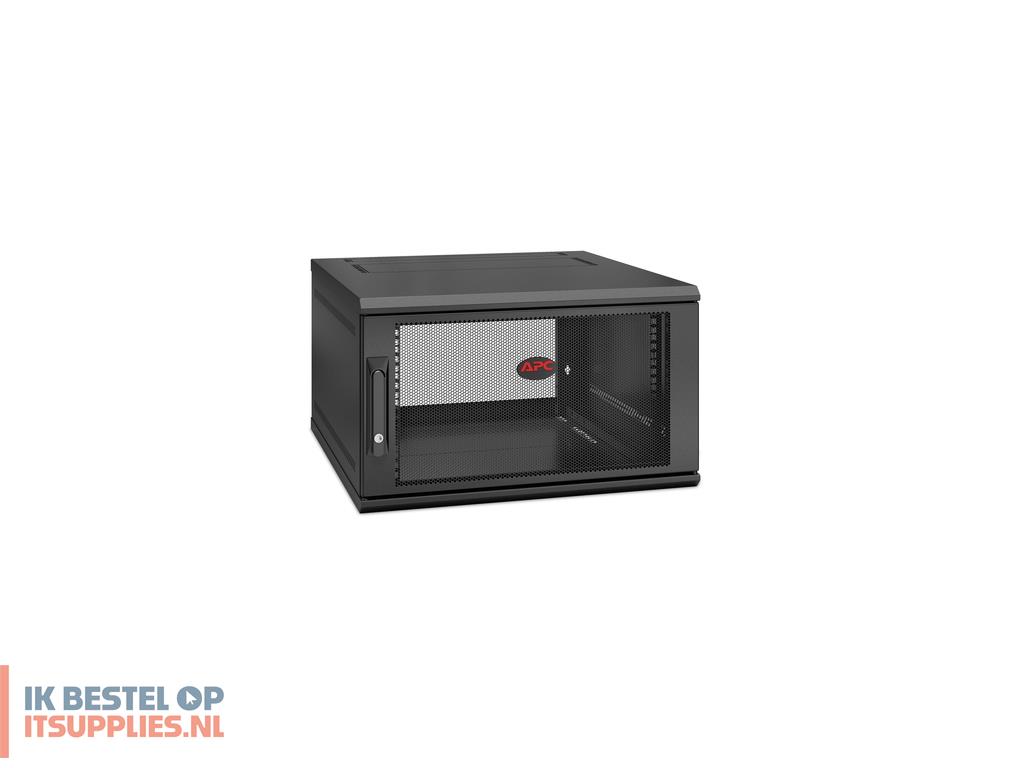 0136460-apc_netshelter_wx_6u_single_hinged_wall-mount_enclosure_600mm_deep_wandrek_zwart