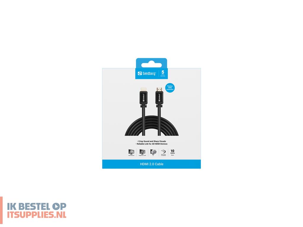 4635610-sandberg_509-01_hdmi_kabel_hdmi_type_a_standaard_zwart