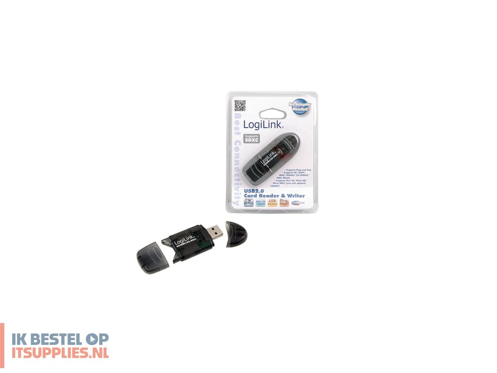3524096-logilink_cardreader_usb_20_stick_external_for_sdmmc_geheugenkaartlezer_zwart