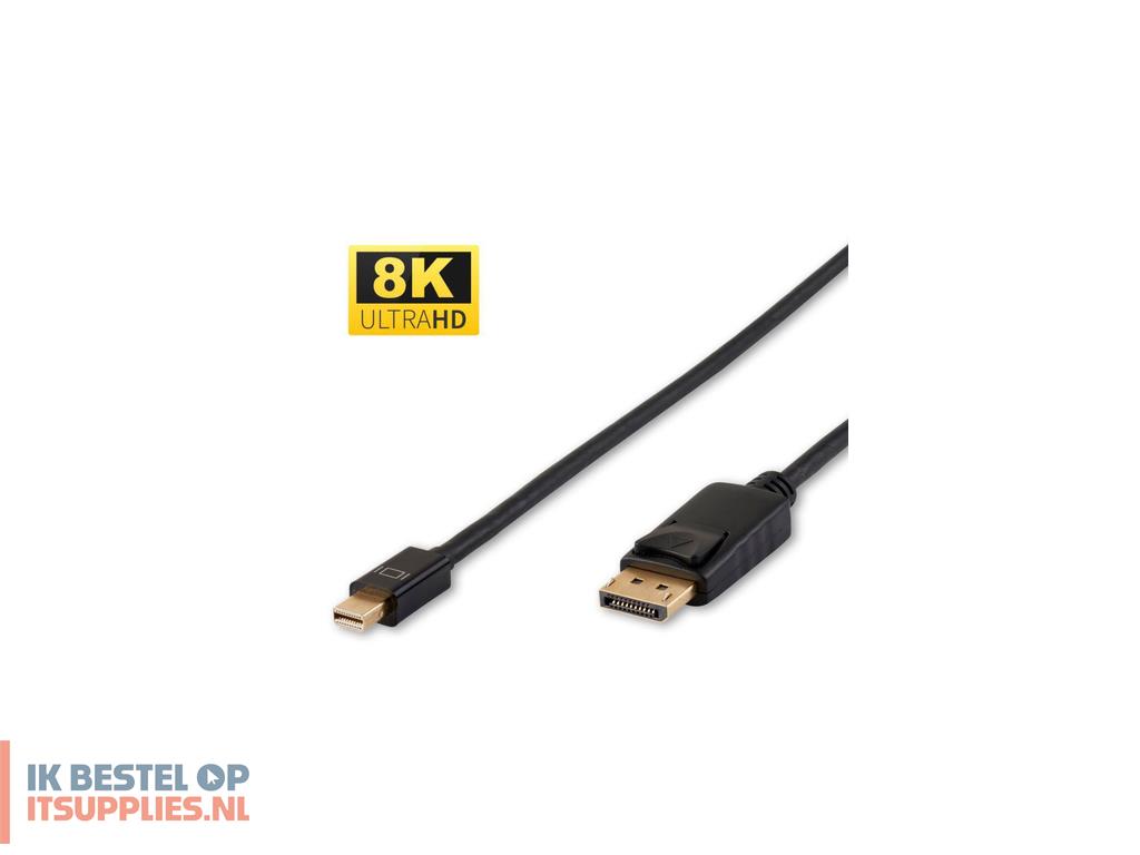 3011606-microconnect_dp-mmg-050mbv14_displayport_kabel_0-5_m_mini_displayport_zwart
