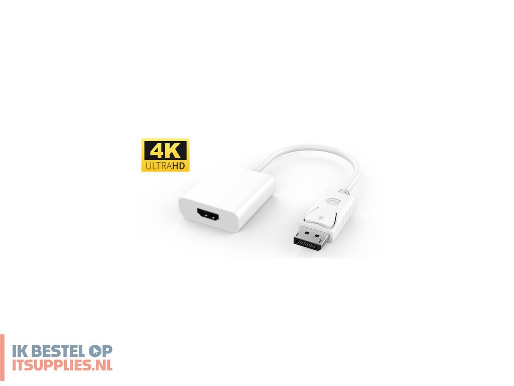 3011900-microconnect_dphdmi3w_video_kabel_adapter_0-15_m_displayport_hdmi_wit
