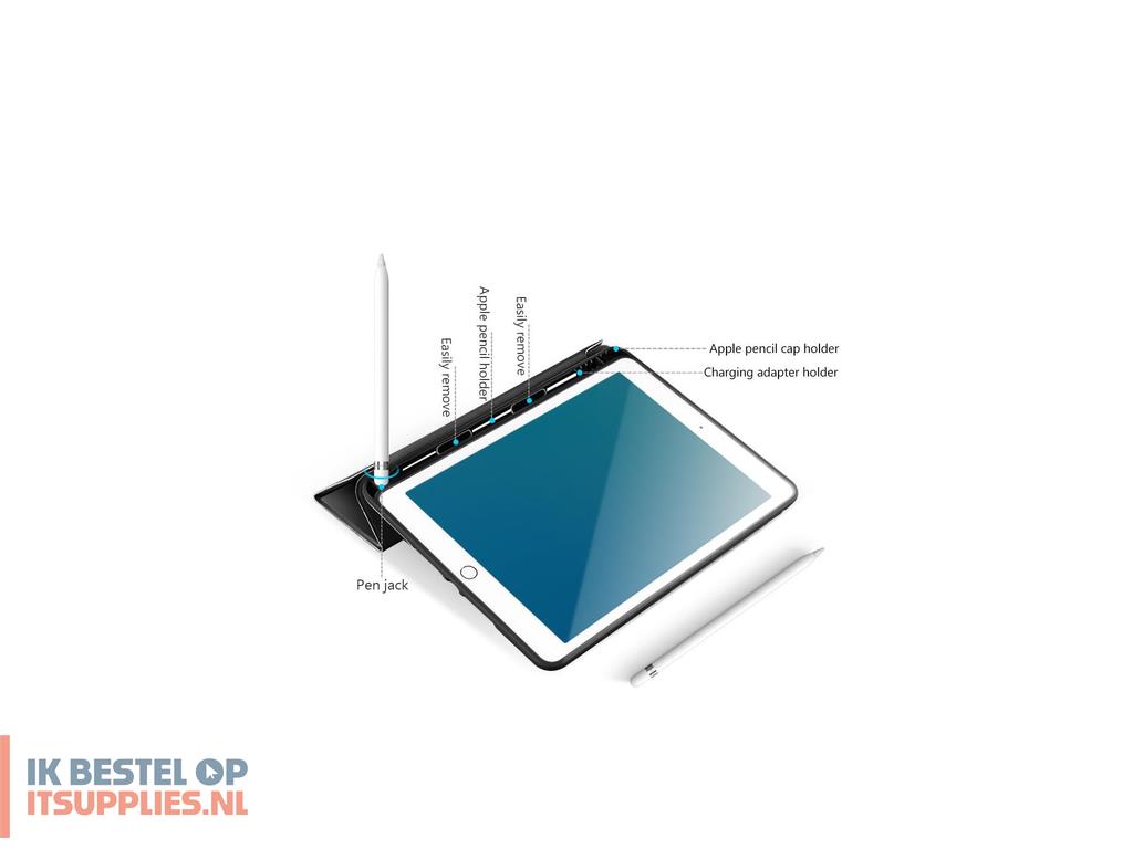 5001592-estuff_es682091-bulk_tabletbehuizing_24-6_cm_97_folioblad_grijs