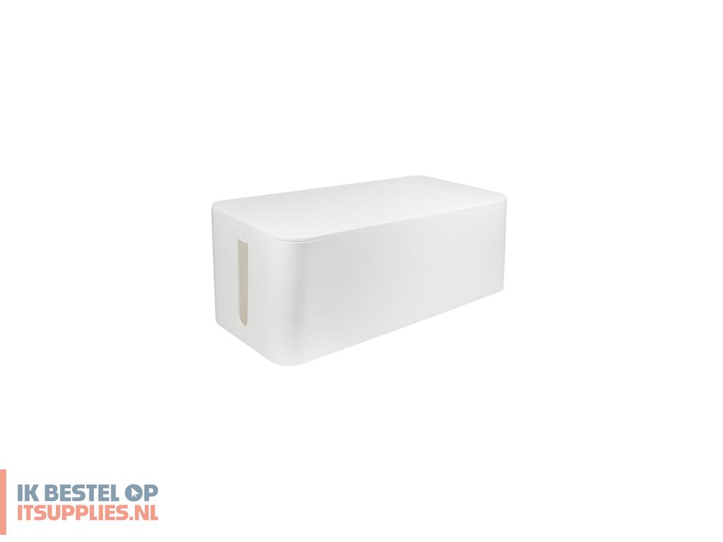 3027969-logilink_kab0063_kabelbeheersysteem_kabeldoos_wit_1_stuks