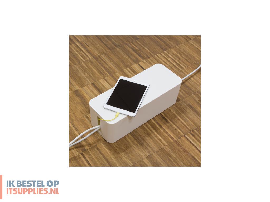 3037703-logilink_kab0063_kabelbeheersysteem_kabeldoos_wit_1_stuks