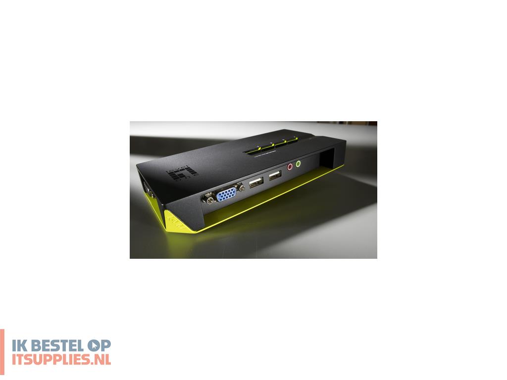 0712946-levelone_kvm-0421_kvm-switch_zwart-_groen