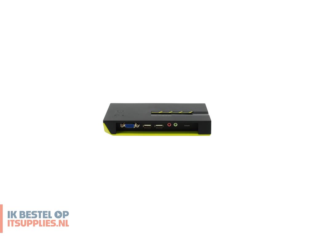 0717249-levelone_kvm-0421_kvm-switch_zwart-_groen