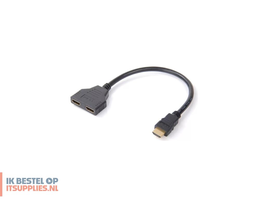 1659991-microconnect_monjk8_hdmi_kabel_0-2_m_hdmi_type_a_standaard_2_x_hdmi_type_a_standard_zwart