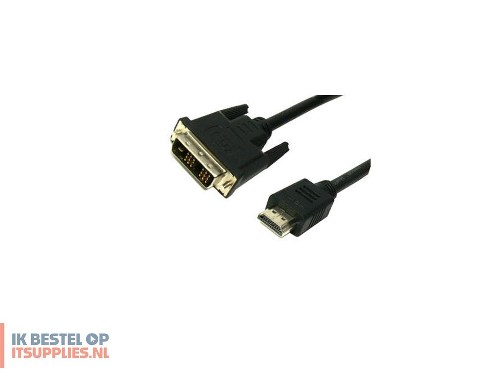 1508867-mediarange_mrcs118_video_kabel_adapter_2_m_hdmi_dvi_zwart
