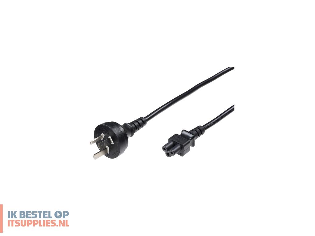 1753073-microconnect_pe150818_electriciteitssnoer_zwart_1-8_m_netstekker_type_i_c5_stekker