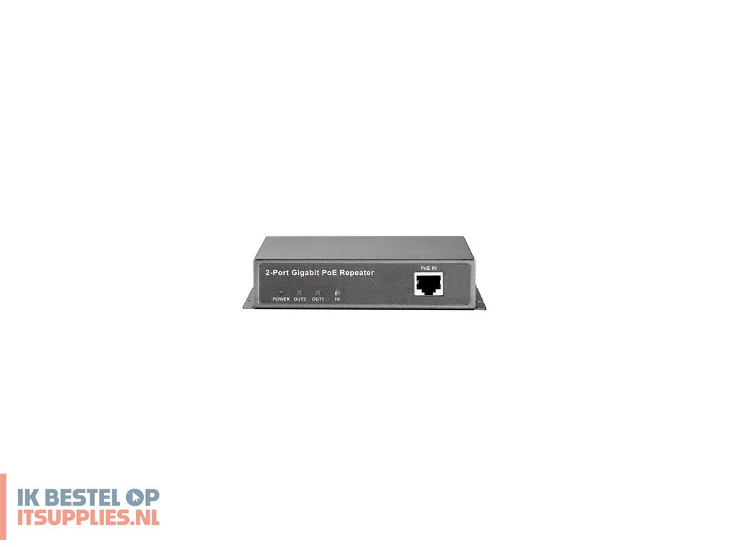 5302458-levelone_por-0122_netwerkextender_netwerkrepeater_zwart