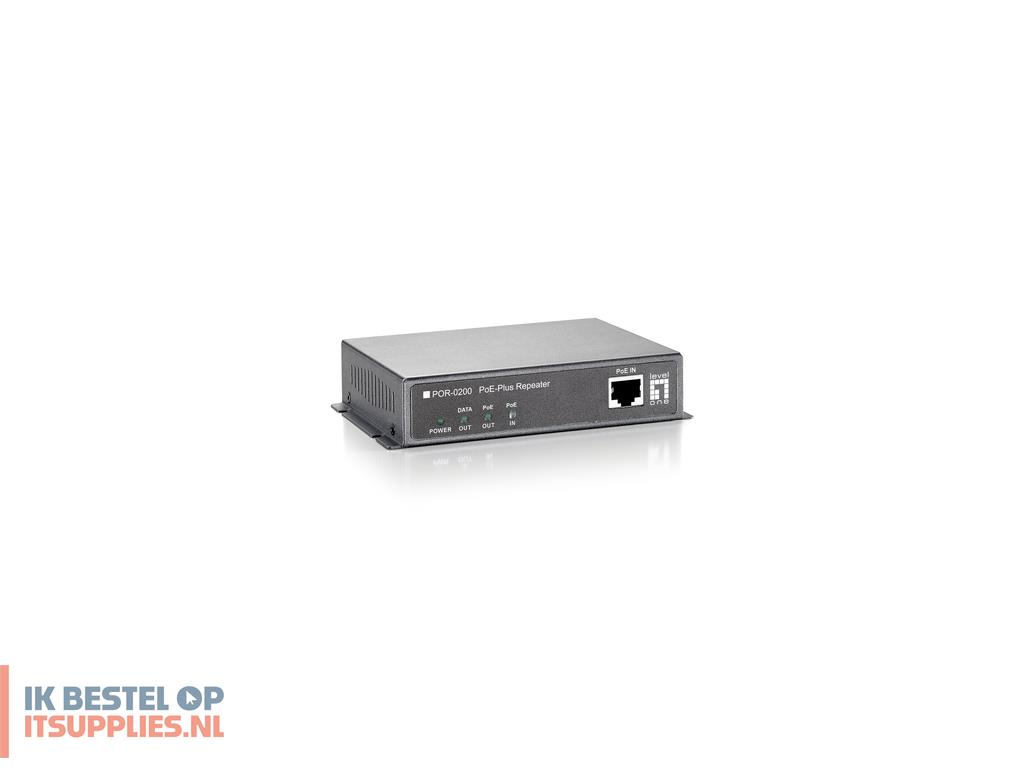 0505880-levelone_por-0200_netwerkextender_netwerkrepeater_zwart
