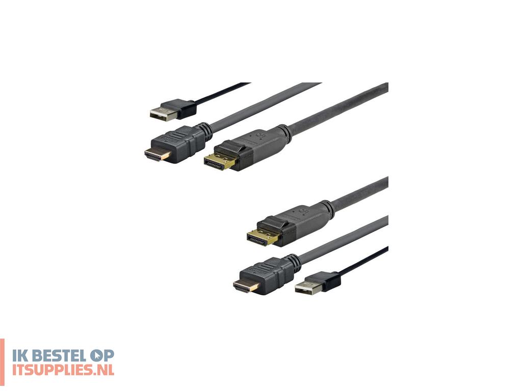 3638773-vivolink_prohdmiusbdp2_video_kabel_adapter_2_m_displayport_hdmi_usb_zwart