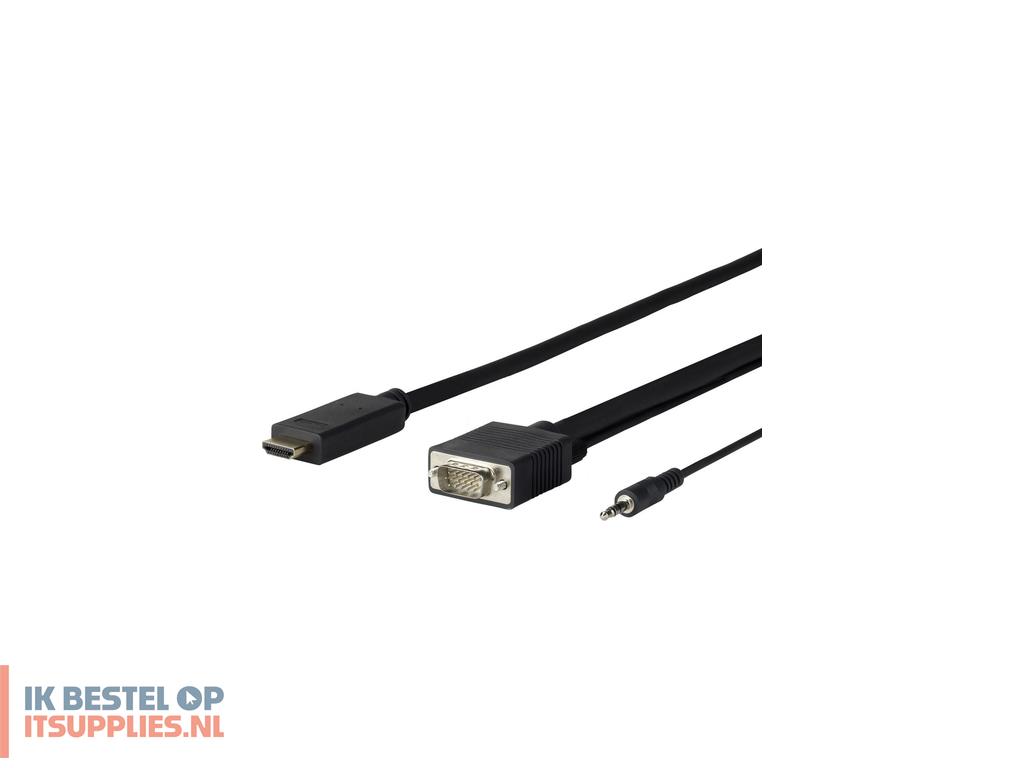 1632524-vivolink_prohdmivga1_video_kabel_adapter_1_m_hdmi_type_a_standaard_vga_d-sub_zwart