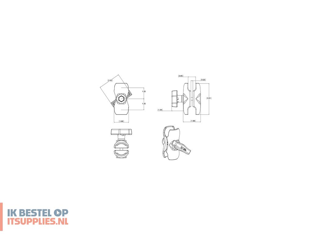 4754125-ram_mounts_ram-201u-b_onderdeel_accessoire_voor_houders