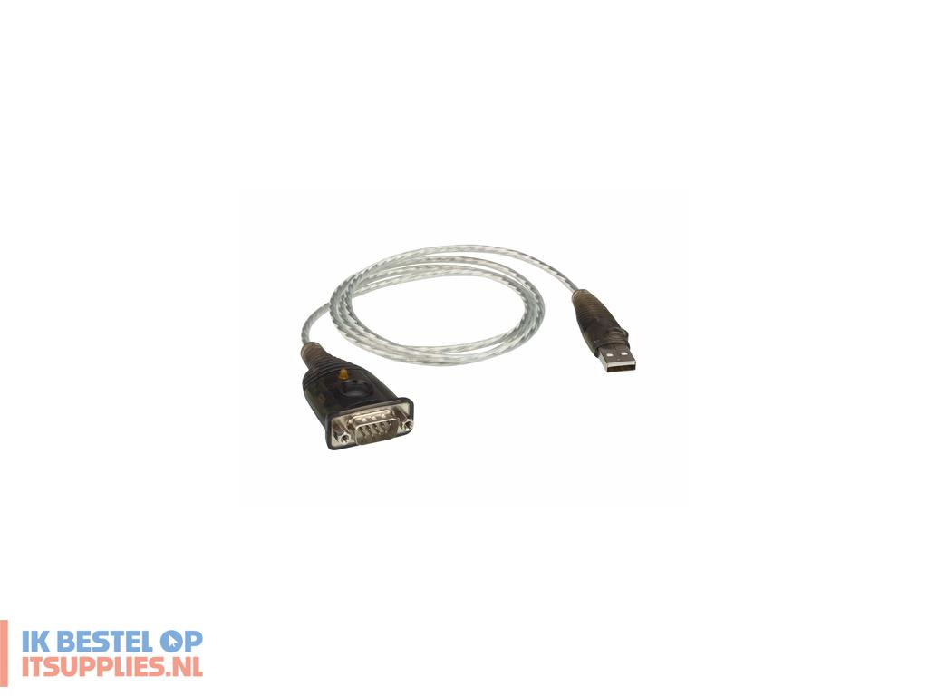 0101725-aten_uc232a1-at_seriele_kabel_zwart-_metallic_1_m_usb_type-a_db-9