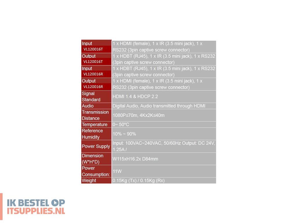 3033176-vivolink_vl120016t_audiovideo_extender_av-zender_zwart