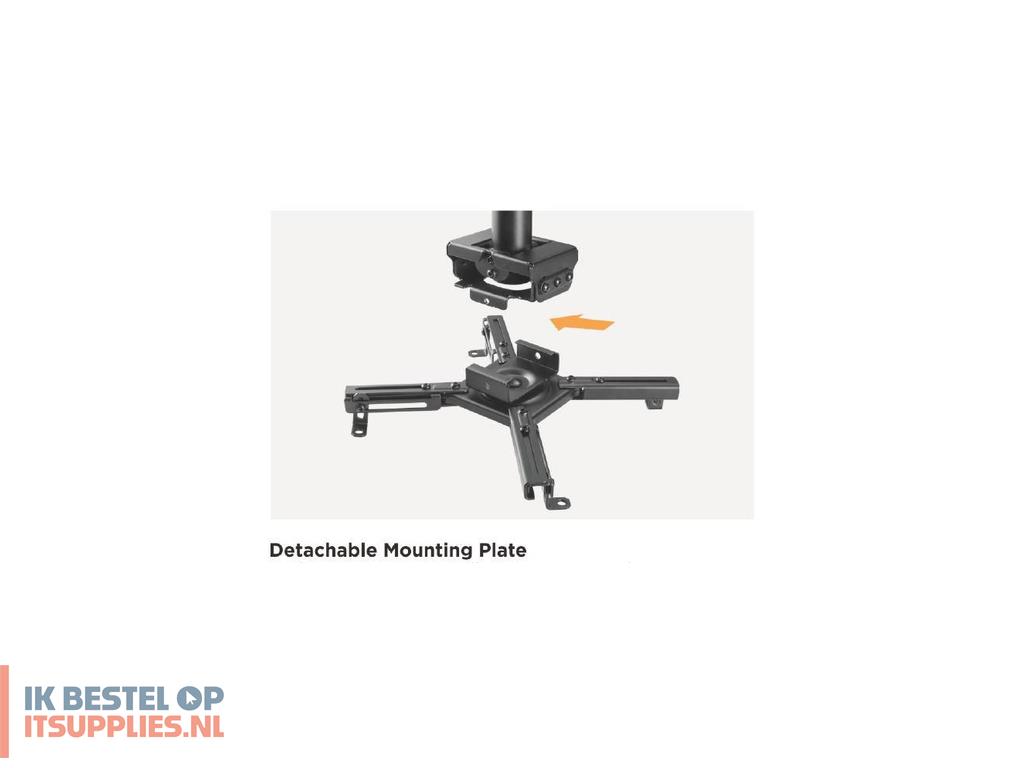 1717647-vivolink_vlmc350s-w_projector_beugel_plafond_wit