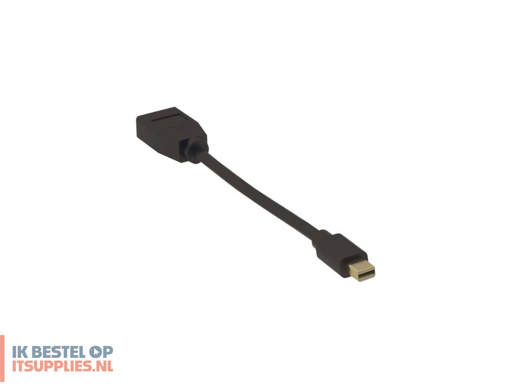 1724421-microconnect_mdpdp-4k_displayport_kabel_0-15_m_mini_displayport_zwart