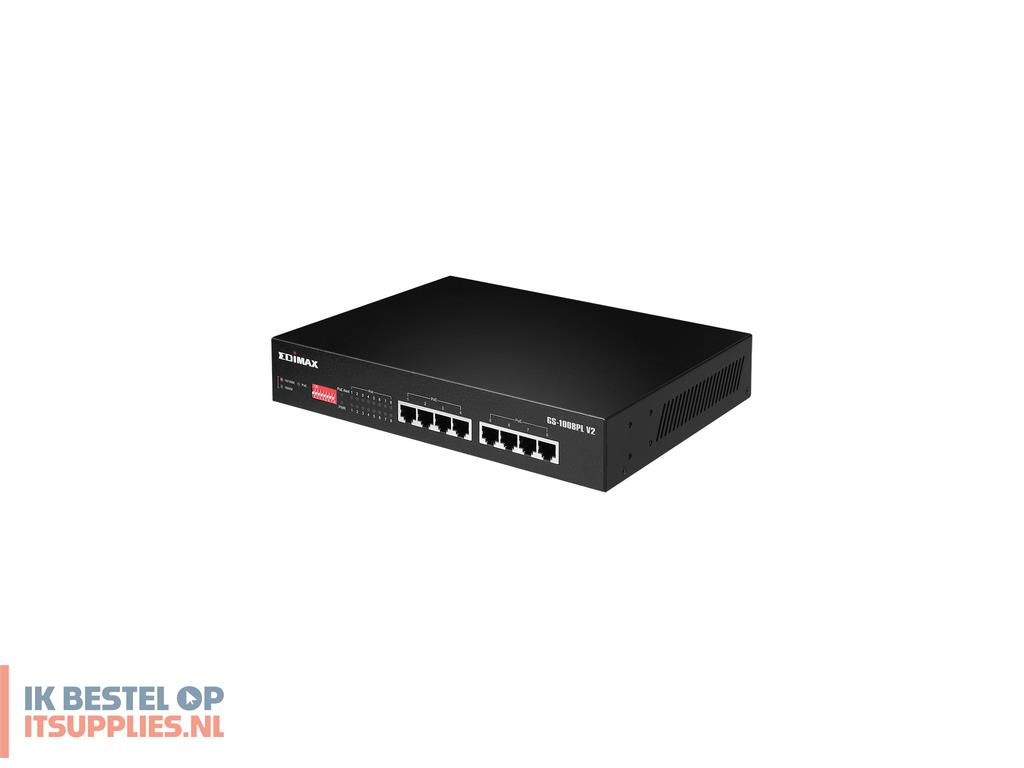 2012645-edimax_gs-1008pl_v2_netwerk-switch_managed_l2_gigabit_ethernet_101001000_power_over_ethernet_poe_1u_zwart