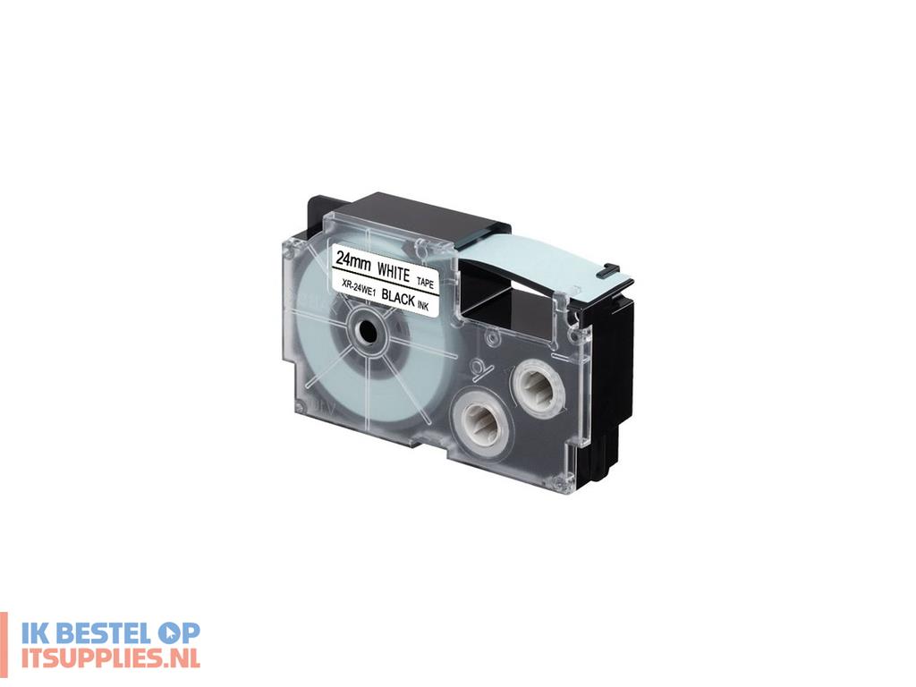 0116555-casio_xr-24we1_labelprinter-tape_zwart_op_wit