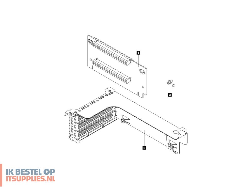 4522497-lenovo_thinksystem_sr550sr590sr650_x16x8_pcie_fh_riser_1_kit_montageset
