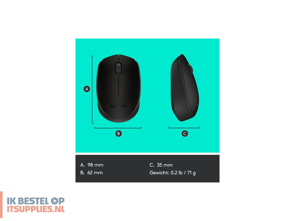 2100419-logitech_910-004424_muis_kantoor_ambidextrous_rf_draadloos_optisch_1000_dpi