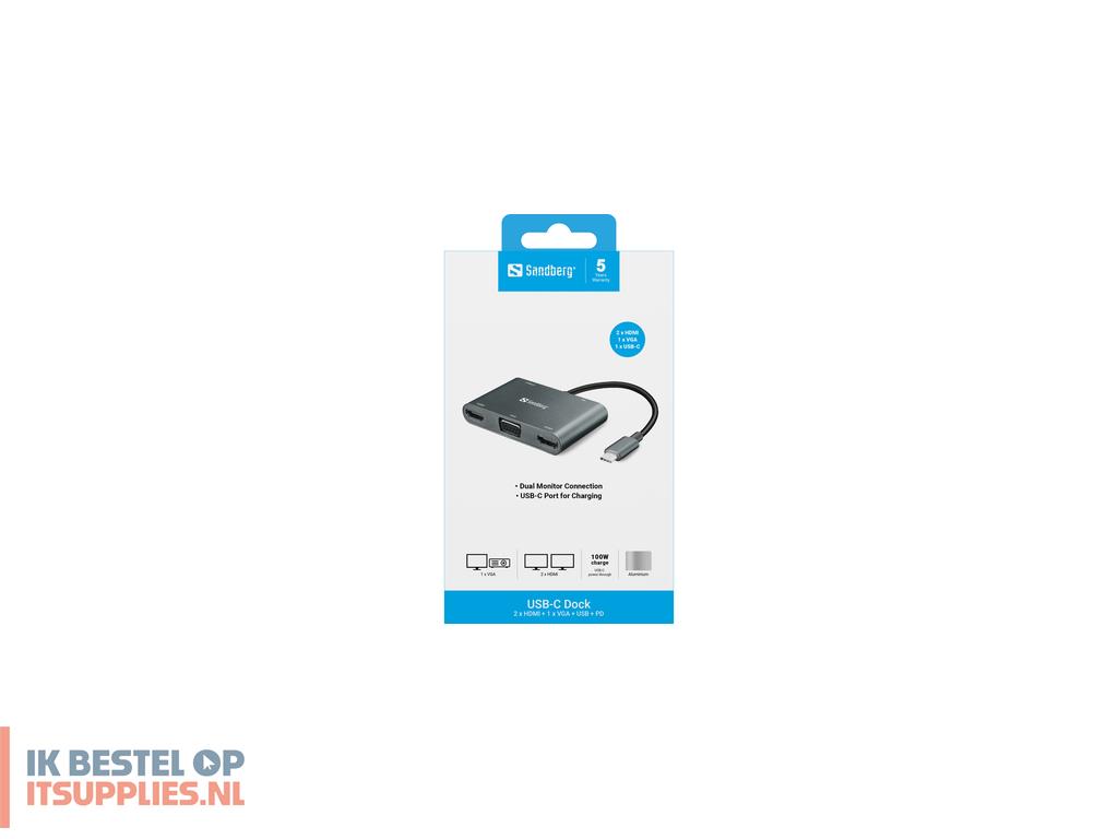 3322279-sandberg_136-35_laptop_dock_poortreplicator_bedraad_usb_32_gen_1_31_gen_1_type-c_grijs