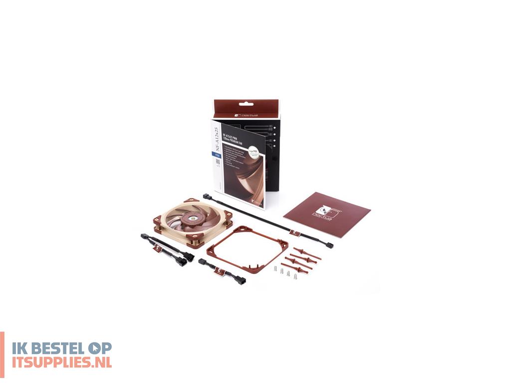 4554723-noctua_nf-a12x25_pwm_koelsysteem_voor_computers_computer_behuizing_ventilator_12_cm_bruin