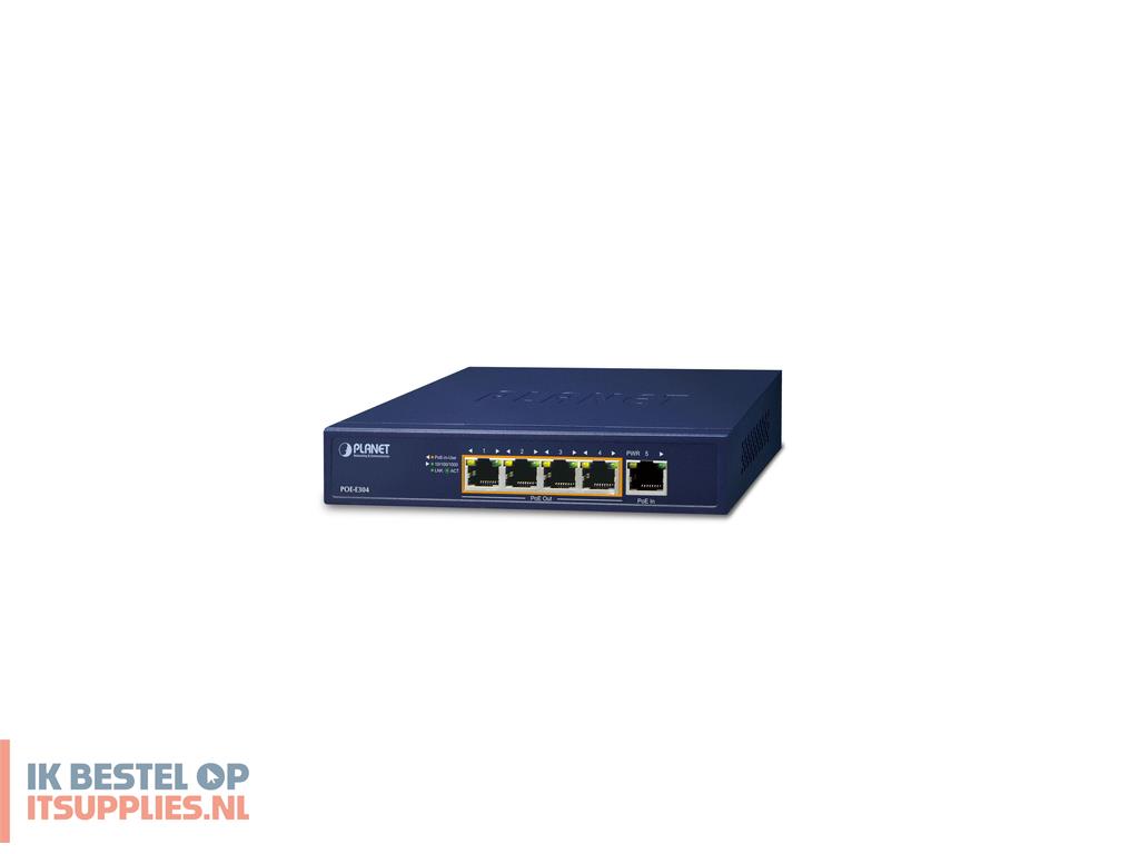 4945548-planet_poe-e304_netwerkextender_netwerkzender_-ontvanger_blauw_10-_100-_1000_mbits