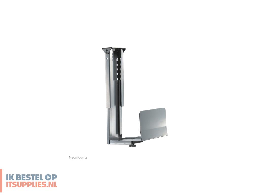 1647501-neomounts_cpu-d200silver_cpu-houder_bureau-gemonteerde_cpu-houder_zilver
