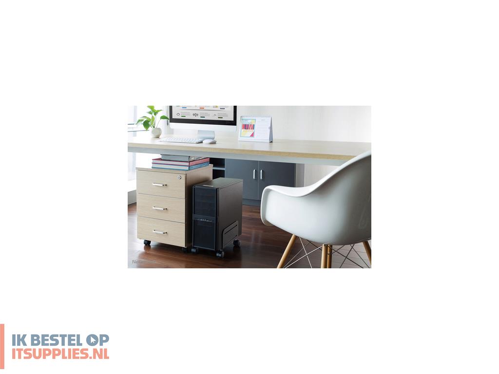 0735311-neomounts_cpu-m100black_cpu-houder_cpu-houderwagentje_zwart