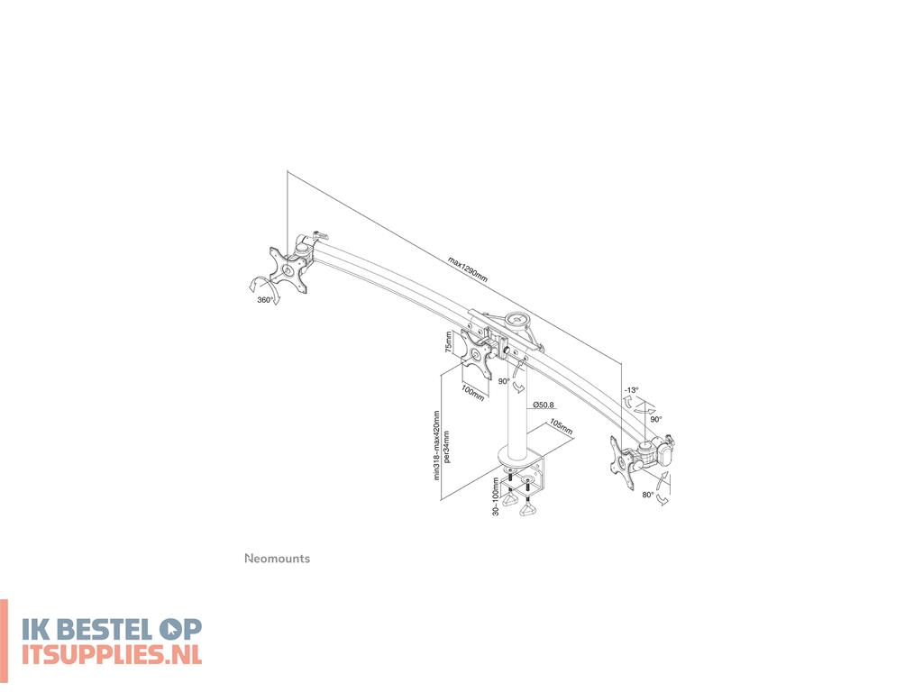 2052691-neomounts_fpma-d700d3_flat_panel_bureau_steun_68-6_cm_27_zwart