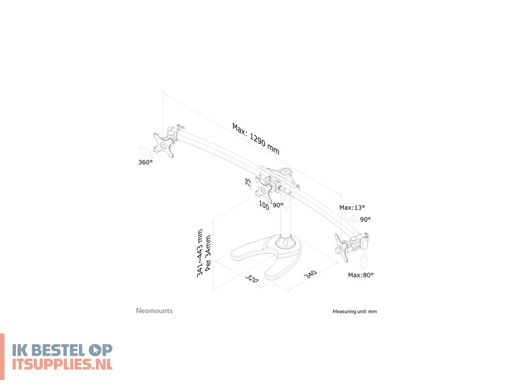 1721845-neomounts_fpma-d700dd3_flat_panel_bureau_steun_68-6_cm_27_zwart