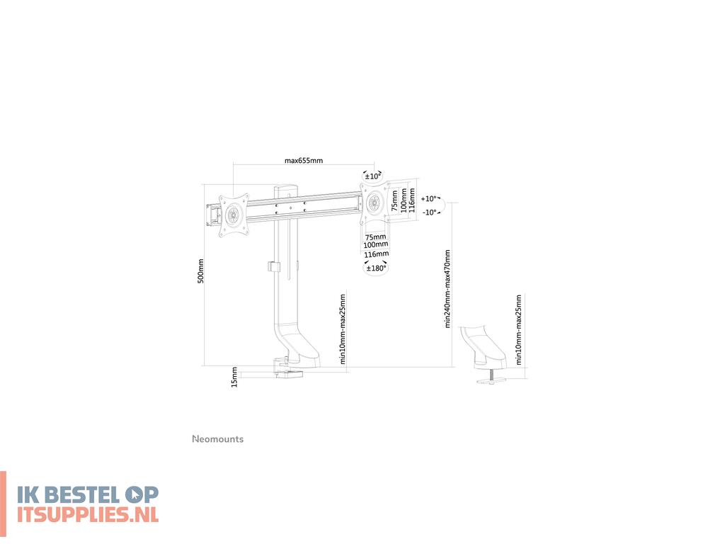 3333110-neomounts_fpma-d860dblack_flat_panel_bureau_steun_68-6_cm_27_zwart