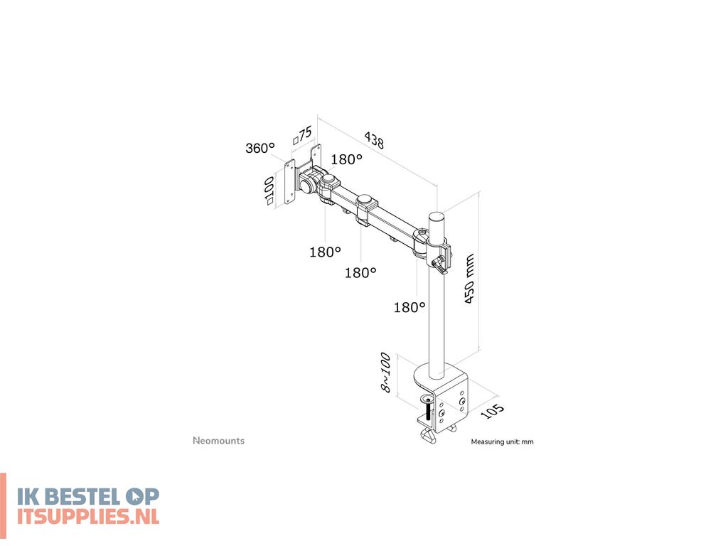 2111258-neomounts_fpma-d960_flat_panel_bureau_steun_76-2_cm_30_zwart