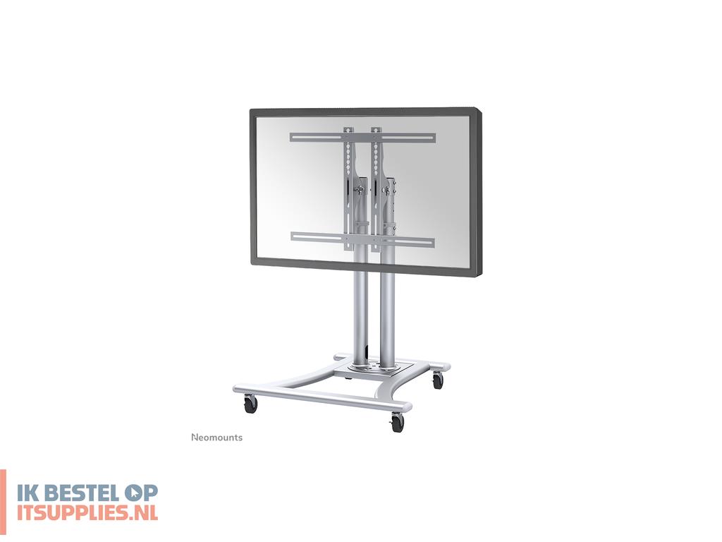 1515981-neomounts_plasma-m1200_multimediawagen_-steun_zilver_draagbare_vloerstandaard