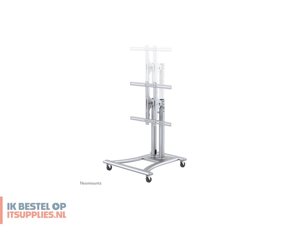 1522047-neomounts_plasma-m1200_multimediawagen_-steun_zilver_draagbare_vloerstandaard